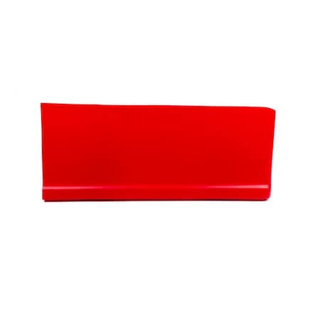 Powerhouse 304-RD Left Side SS Nose Lower Fender Extension, Red PO1393625