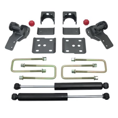 Maxtrac Suspension 4 in. Front & Rear Lowering Kit for 2015-2017 Ford F-150 MXT203240