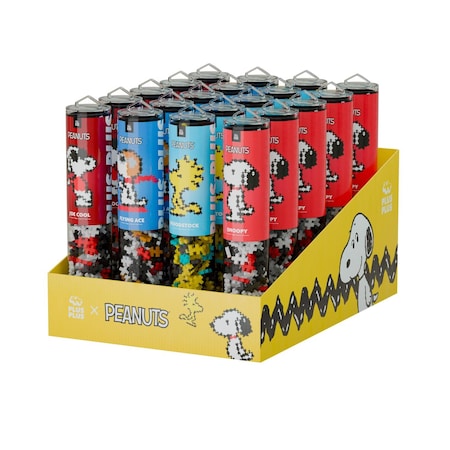 Plus-Plus Puzzle By Number Peanuts Puzzle 20 pc 95074