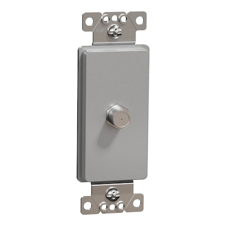 Square D Tv Socket, X Series, Catv, F Connector SQR87C01GY