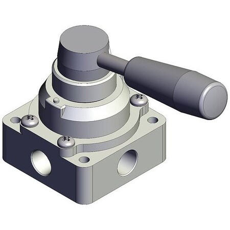Smc Hand Valve, VH, Two-Position, 73 mm VH242-02