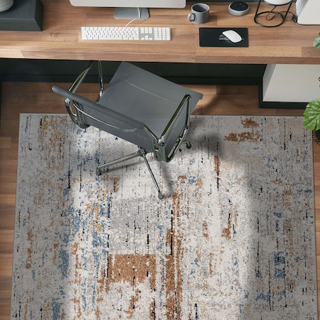 World Rug Gallery Multi-Tonal Area Rug 4 ft x 6 ft Multi WR203MULTI4X6