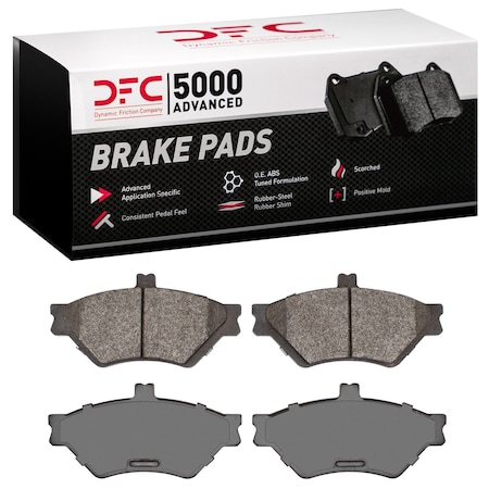 Dfc 5000 Advanced, Disc Brake Pad Set,  1551-0678-00