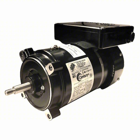 Century Pool Pump Motor, ECM, 1 1/2, 1.65 HP, 56J Frame, 600/3,450 Nameplate RPM EVC165