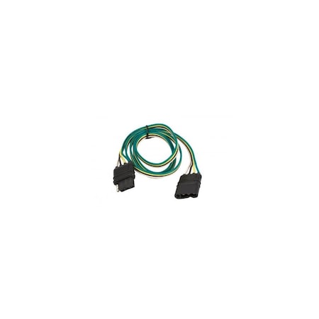 Uriah Products Trailer Wiring 4-Way Flat Connector 48in Loop UE110004