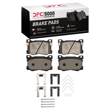 Dfc 5000 Advanced Disc Brake Pad Set,  1551-2101-01