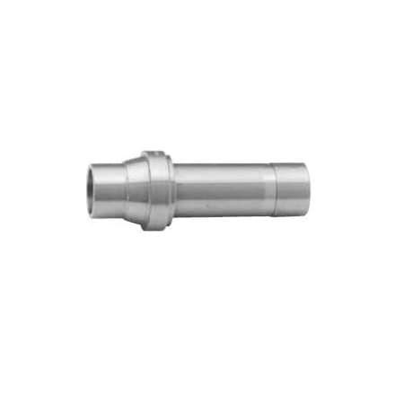 Gyrolok Port Connector: PC 1/4in T Brass Construction 4PCBR