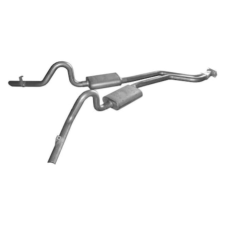 Pypes Performance Exhaust 2.5 in. Cat-Back Exhaust System for 1978-1988 GM PYPSGG50R