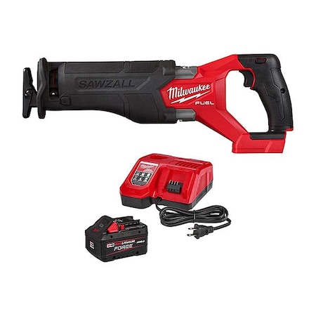 Milwaukee Tool M18 SAWZALL + M18 RDL FORGE XC8.0 Kit 2821-20, 48-59-1881
