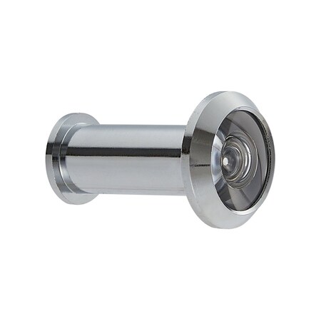 Geo 180 Degree Door Viewer for 9/16" Hole for 1-3/8" to 2-1/4" Door Polished Chrome Finish GBH-DV180-PC