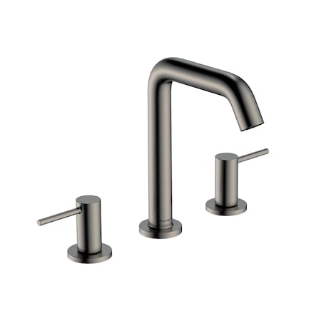 Hansgrohe Tecturis S Widespread Faucet 150, 1.2 GPM in Brushed Black Chrome 73332341