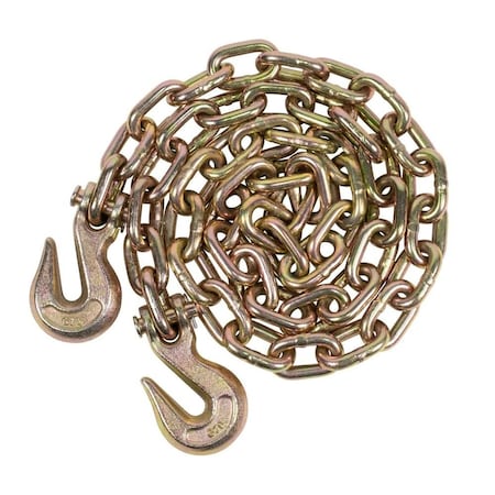 Mytee Products G70 Binder Chain Grade 70 Truck 1/2in x 20ft w/grab hooks CH1220
