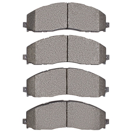 Dynamic Friction Co DFC 5000 Advanced Brake Pads - Semi Metallic 1551-1680-00