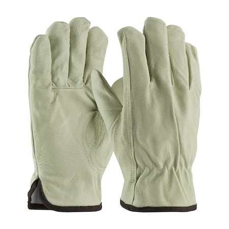 Pip Premium Top Grain Pigskin Leather Drivers Glove w/3M Thinsulate + Foam Lining, Keystone Thumb, 12PK 77-469/S