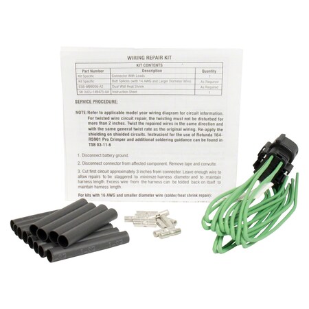 Motorcraft Electrical Pigtail, WPT1544