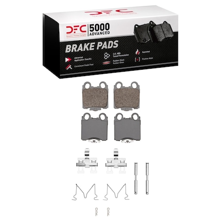 Dfc 5000 Advanced, Disc Brake Pad Set,  1551-0771-01
