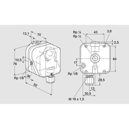 Honeywell Kromschroder DG 30U-3T2 KS84447296