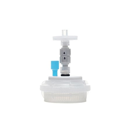 Foxx Life Sciences EZlabpure Hydrophilic PVDF Syringe Filters, 0.22 um Sterilizing Membrane, 13 mm, Sterile, 100PK 748-2115-FLS