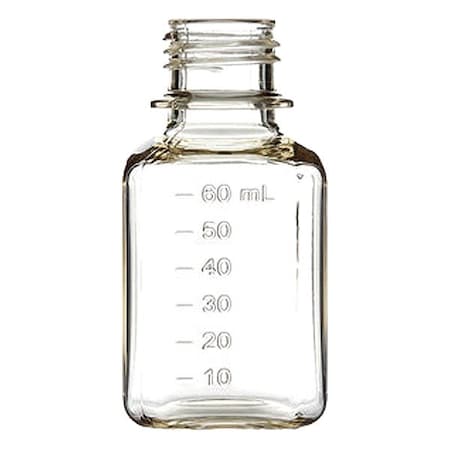Zoro Select Plastic Lab Media Btl, PETG, 80mm H, PK40 137-1117-FLS