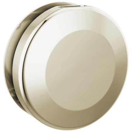 Delta Universal Showering Components Round Steam Head In Lumicoat Polished Nickel RP103308PNPR