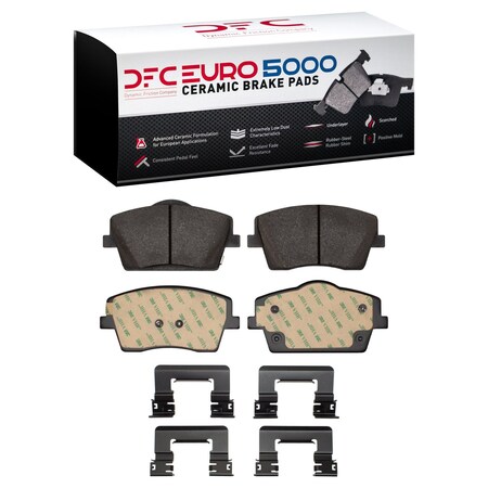 Dfc 5000 Euro Ceramic Disc Brake Pad Set,  1600-2137-01