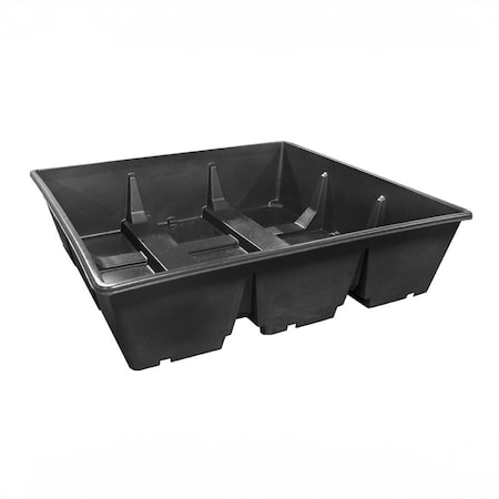 Enpac IBC Bin, Sump Only, 79" L x 78" W x 20" H 5390-BK