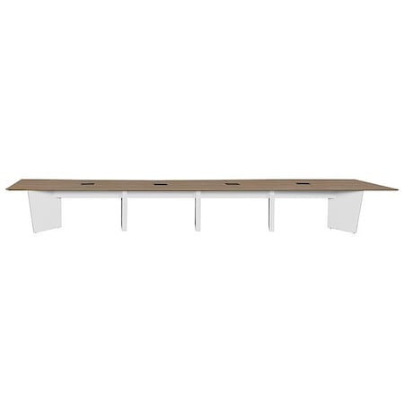 Regency Conference Table, Wood Frame, 240 in W ACT24048NOWH