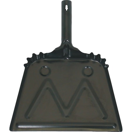 Birdwell Metal Dustpan, 11-1/2 in W, Metal 151-12