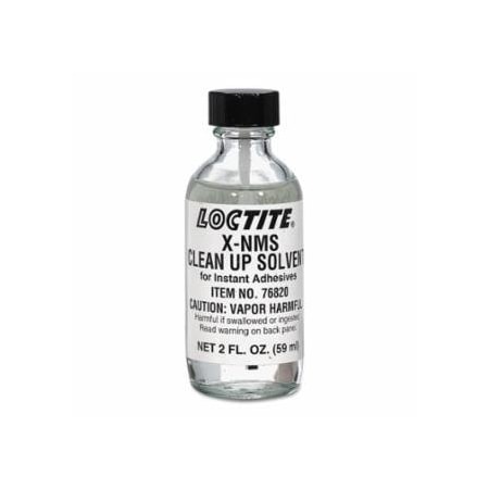 Loctite 768, X-NMS, Clean Up Solvent for Instant Adhesive, 2 oz, Bottle, Mild Solvent 442-235018