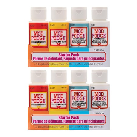 Mod Podge Sealer Set, 2oz., 4-Piece Set, 2PK CS27584