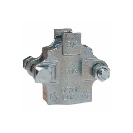 Dixon Valve Boss Clamps, 1/2 in Hose ID, 13/16 in-15/16 in Hose OD, Malleable Iron 238-DD