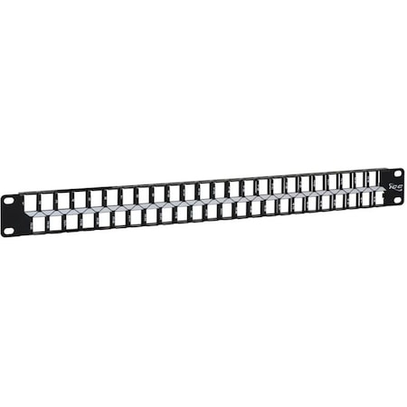 Icc 48Port Blank HD Patch Panel, 1 Rms IC107BP481