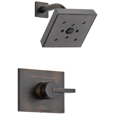 Delta Vero Monitor 14 Series H2Okinetic Shower Trim In Venetian Bronze T14253-RBH2O