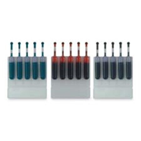 Shachihata Refill Ink Cartridges Blue, 5PK XST22013