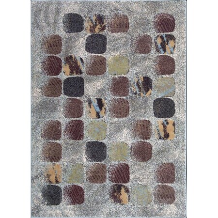 Nourison 18295 Modesto Area Rug Collection Bge 3 ft 11 in. X5 ft 3 in. Rectangle 99446182951