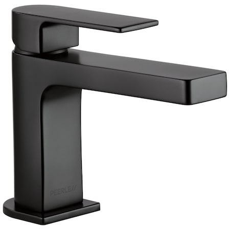 Peerless Xander Single-Handle Lavatory Faucet In Matte Black P1519LF-BLTP