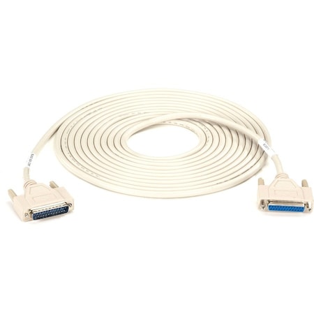 Black Box Black Box RS-232 DB25 Serial Cable, DB25 Male to DB25 Female, 20 ft BC00711