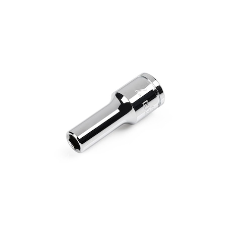 Tekton 3/8 Inch Drive x 7 mm Semi-Deep 6-Point Socket SHD14107