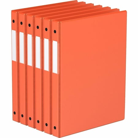 Davis Group Premium Economy, Round Ring, Binder, (Orange, 5/8"), PK6 2300-19-06