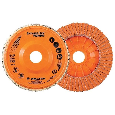 Walter Power Brushes, 5" L, 8600 RPM, Blue 13D524