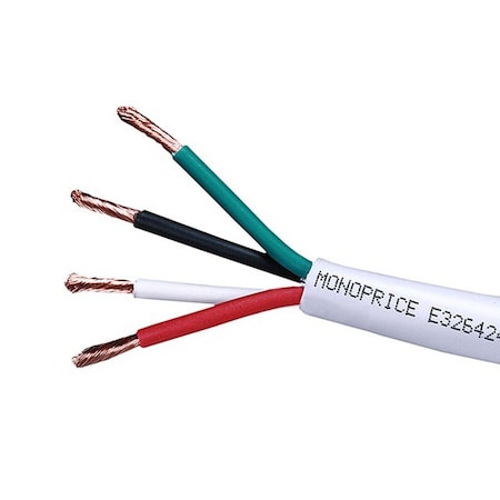 Monoprice Speaker Wire, 12AWG Cl2 4, Conductor, 100ft 4037