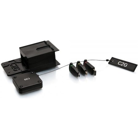 C2G C2G Mounting Box - Black - Black C2G30040