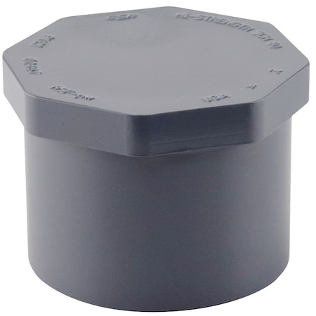 Genova LASCO 849020BC Pipe Plug, 2 in, MIP, PVC, SCH 80 Schedule 849020-BC