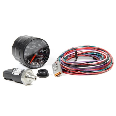 Auto Meter P325328 2.06 in. Spek Pro Oil Pressure Gauge with Peak Memory ATMP325328