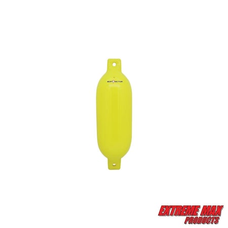 Extreme Max Extreme Max 3006.7659 BoatTector Inflatable Fender - 4.5" x 16", Neon Yellow 3006.7659
