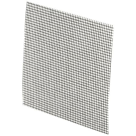 Make-2-Fit Screen Repair Kit, 3 in L, 3 in W, Fiberglass, Charcoal P 8096