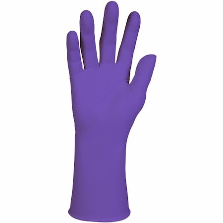 Ansell Purple Nitrile-Xtra, Disposable Gloves, 6 mil Palm, Nitrile, Powder-Free, S (7), 500 PK, Purple 50601