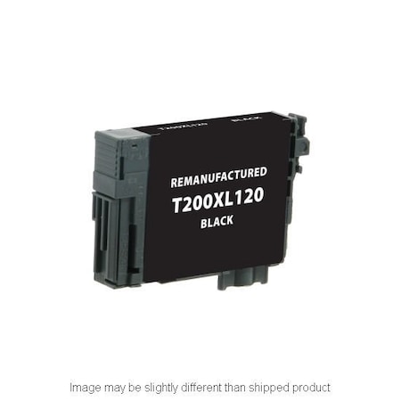 Epson Replacement, BLACK Compatible InkJet Ink, 550 page yield T200XL120-S