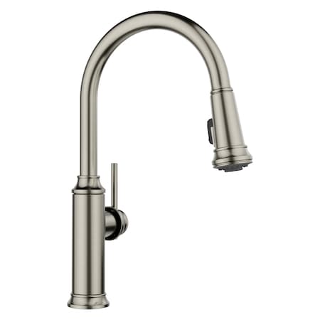 Blanco Empressa Pull-Down 1.5 GPM, Satin Platinum 443245