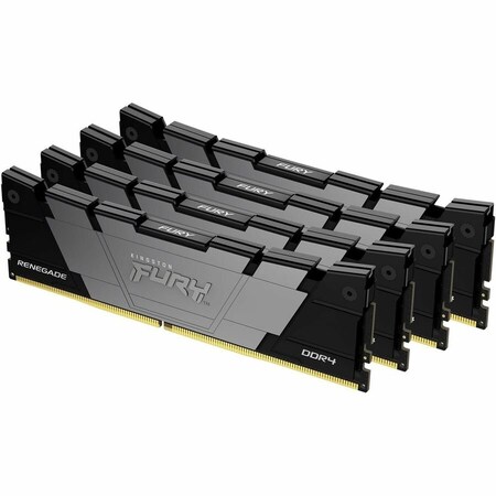 Kingston 128GB 3600MT/S DDR4 CL18 DIMM (KIT OF 4) FURY RENEGADE BLACK KF436C18RB2K4/128